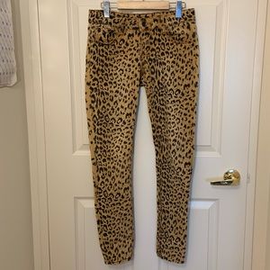 Dollhouse animal print  jeans
